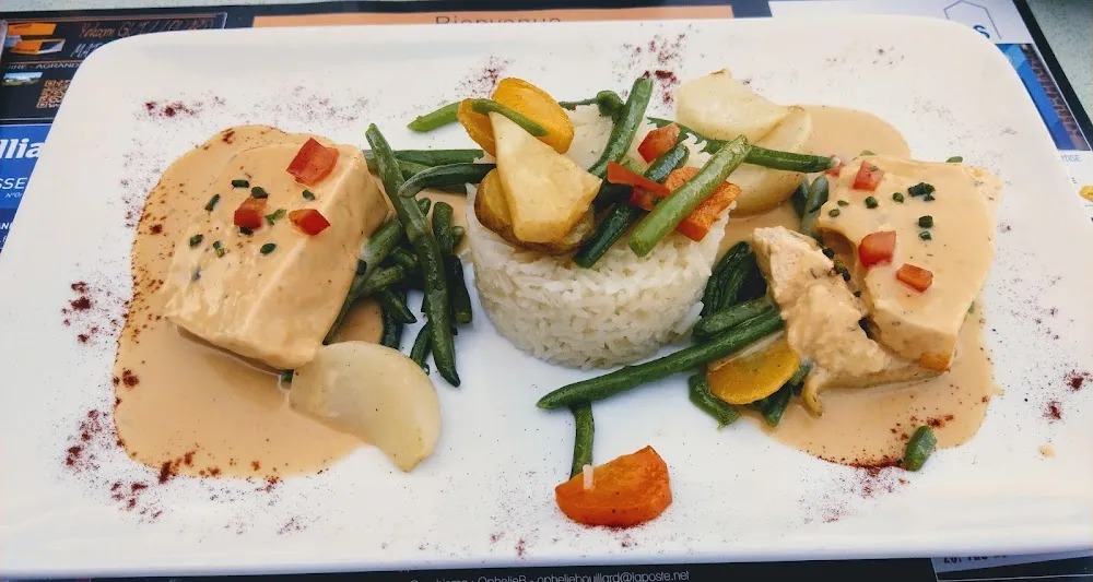 Terrine de Saumon Riz Parfumé